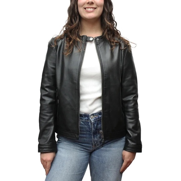 Frye Ladies' Leather Jacket - Picture 2 of 4